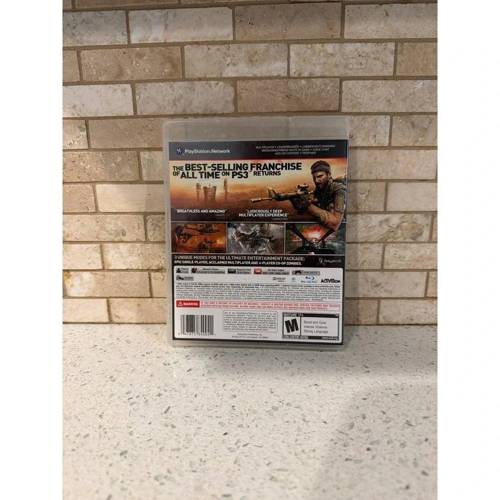 Call of Duty Black Ops Sony‎ PlayStation 3 PS3 Video Game Complete Tested
